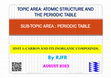 Research paper thumbnail of CARBON AND ITS INORGANIC COMPOUNDS