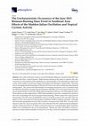 Research paper thumbnail of The Uncharacteristic Occurrence of the June 2013 Biomass-Burning Haze Event in Southeast Asia: Effects of the Madden-Julian Oscillation and Tropical Cyclone Activity