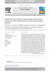 Research paper thumbnail of Numerical study on effect of urban heating on local climate during calm inter-monsoon period in greater Kuala Lumpur, Malaysia