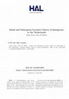 Research paper thumbnail of Initial and Subsequent Location Choices of Immigrants to the Netherlands