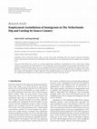 Research paper thumbnail of Employment Assimilation of Immigrants in The Netherlands: Dip and Catchup by Source Country