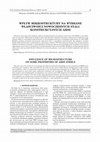 Research paper thumbnail of Wpływ mikrostruktury na wybrane właściwości nowoczesnych stali konstrukcyjnych AHSS