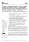 Research paper thumbnail of The Impact of Infant Feeding Regimen on Cow’s Milk Protein Allergy, Atopic Dermatitis and Growth in High-Risk Infants during the First 6 Months of Life: The Allergy Reduction Trial