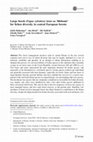 Research paper thumbnail of Large beech (Fagus sylvatica) trees as ‘lifeboats’ for lichen diversity in central European forests