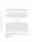 Research paper thumbnail of On the spectrum of the Schr\"odinger Hamiltonian of the one-dimensional conic oscillator perturbed by a point interaction