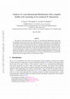 Research paper thumbnail of Analysis of a one-dimensional Hamiltonian with a singular double well consisting of two nonlocal $\delta'$ interactions