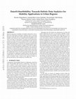 Research paper thumbnail of Data4UrbanMobility: Towards Holistic Data Analytics for Mobility Applications in Urban Regions