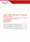 Research paper thumbnail of “Redes partidárias transnacionais” na América Latina? Coerência ideológica entre partidos e candidaturas presidenciais (2000-2015) | “Transnational Party Networks” in Latin America? Ideological coherence between parties and presidential candidates (2000-2015)