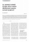 Research paper thumbnail of Dr. Mahmud Ahmed Ez-Zejn Dova iza propisanih namaza: sunnet Ili bid'At? / Dr. Mahmood Ahmed Ez-Zeyn Du’A After the Prescribed Salah: A Sunnah or a Bida’A?