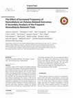 Research paper thumbnail of The Effect of Increased Frequency of Hemodialysis on Volume-Related Outcomes: A Secondary Analysis of the Frequent Hemodialysis Network Trials