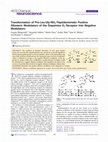 Research paper thumbnail of Transformation of Pro-Leu-Gly-NH2 peptidomimetic positive allosteric modulators of the dopamine D2 receptor into negative modulators