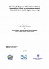 Research paper thumbnail of Informing the Responses of Water Service Delivery Institutions to Climate and Development Changes: A Case Study in the Amatole Region, Eastern Cape