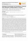 Research paper thumbnail of Pedological Characterization and Classification of Selected Soils of Morogoro and Mbeya Regions of Tanzania