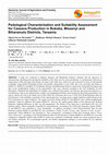 Research paper thumbnail of Pedological Characterization and Suitability Assessment for Cassava Production in Bukoba, Missenyi and Biharamulo Districts, Tanzania