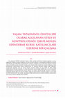 Research paper thumbnail of Percieved Stress and Locus of Control as Determinants of Life Satisfaction: A Study on the Participants of İşkur Vocational Course