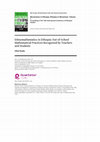 Research paper thumbnail of Ethnomathematics in Ethiopia: Out-of-School Mathematical Practices Recognized by Teachers and Students