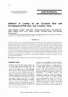 Research paper thumbnail of Influence of Cooling on the Glycolysis Rate and Development of PSE (Pale, Soft, Exudative) Meat