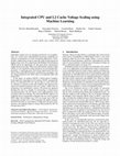 Research paper thumbnail of Integrated CPU and l2 cache voltage scaling using machine learning