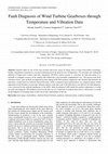 Research paper thumbnail of Fault Diagnosis of Wind Turbine Gearboxes Through Temperature and Vibration Data