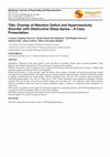 Research paper thumbnail of Title: Overlap of Attention Deficit and Hyperreactivity Disorder with Obstructive Sleep Apnea – A Case Presentation