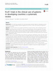 Research paper thumbnail of N-of-1 trials in the clinical care of patients in developing countries: a systematic review