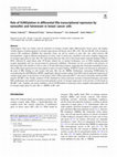 Research paper thumbnail of Role of SUMOylation in differential ERα transcriptional repression by tamoxifen and fulvestrant in breast cancer cells