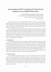 Research paper thumbnail of Incorporating the TOEIC® Speaking and Writing Test into Regular First-year English Writing Classes