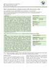 Research paper thumbnail of Effect of Farmyard Manure on Mineral Nutrition of Rye (Secale cerale L.) Plant