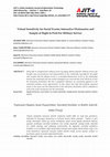 Research paper thumbnail of Virtual Sensitivity for Social Events; Interactive Dictionaries and Sample Of Right To Paid-For Military Service