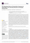 Research paper thumbnail of Sex-Dependent Effects of Piromelatine Treatment on Sleep-Wake Cycle and Sleep Structure of Prenatally Stressed Rats