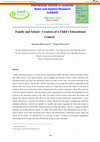 Research paper thumbnail of Family and School - Creators of a Child