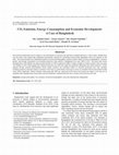 Research paper thumbnail of CO 2 Emission, Energy Consumption and Economic Development: A Case of Bangladesh