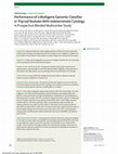 Research paper thumbnail of Performance of a Multigene Genomic Classifier in Thyroid Nodules With Indeterminate Cytology