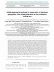 Research paper thumbnail of Multi-approach analysis to assess diet of harbour porpoises Phocoena phocoena in the southern North Sea