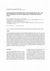 Research paper thumbnail of Vertical distribution and feeding activity of metamorphosing sole, Solea solea, before immigration to the Bay of Vilaine nursery (northern Bay of Biscay, France)