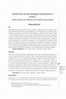 Research paper thumbnail of Hybrid War and Its Strategic Implications to Turkey