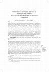 Research paper thumbnail of Birinci Dünya Savaşı’nın Afrika’ya ve Sömürgeciliğe Etkileri