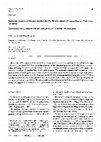 Research paper thumbnail of Nucleotide sequence of the gene encoding the F72 fimbrial subunit of a uropathogenic Escherichia coli strain