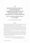 Research paper thumbnail of Reinventing local government through collective intelligence and artificial intelligence