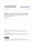 Research paper thumbnail of Book Review The Fall: Evidence for a Golden Age, 6,000 Years of Insanity and the Dawning of a New Era, by Steve Taylor