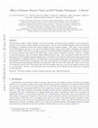 Research paper thumbnail of Effects of Distance Measure Choice on K-Nearest Neighbor Classifier Performance: A Review