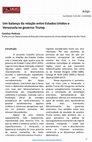 Research paper thumbnail of A relação de Estados Unidos e Venezuela na Era Trump (2017-2021)