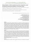 Research paper thumbnail of Ilusão participativa: estudo da experiência suíça a fim de compreender as causas da ineficácia dos instrumentos do plebiscito e do referendo no Brasil