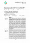 Research paper thumbnail of Pendampingan Legalitas Usaha Perlindungan Hukum Bagi UMKM di Mitra PCM Gunung Anyar Surabaya Hingga Penerbitan Nomor Induk Berusaha (NIB)