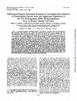 Research paper thumbnail of Methylation-related chromatin structure is associated with exclusion of transcription factors from and suppressed expression of the O-6-methylguanine DNA methyltransferase gene in human glioma cell lines