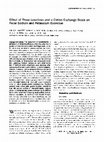 Research paper thumbnail of Effect of three laxatives and a cation exchange resin on fecal sodium and potassium excretion