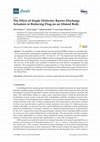 Research paper thumbnail of The Effect of Single Dielectric Barrier Discharge Actuators in Reducing Drag on an Ahmed Body