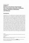 Research paper thumbnail of Epicurus in the Roman Imperial Age: Four Case-Studies (Aristocles of Messene, Atticus, Dionysius of Alexandria and Plotinus)