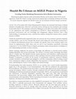 Research paper thumbnail of Shaykh Bn Uthman on AGILE Project in Nigeria Unveiling Truths: Redefining Humanitarian Aid in Muslim Communities