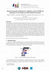 Research paper thumbnail of Numerical acoustic modelling of a ventilation unit by 3D FEM and application to the design of an ANC feedforward system